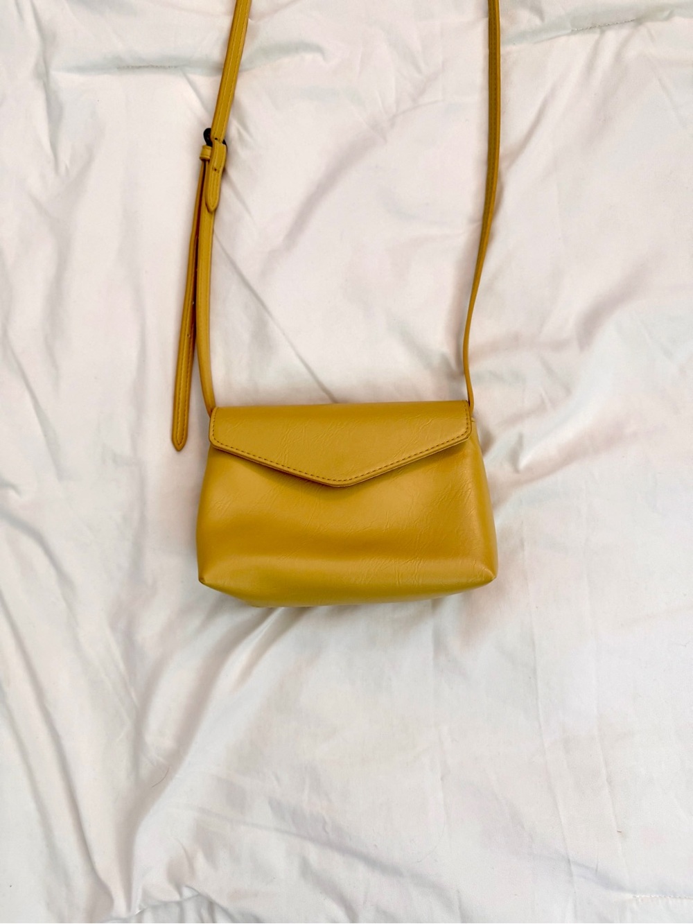 Golden Yellow Crossbody Purse